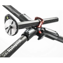 Manfrotto MT055CXPRO3 | Karbonowy statyw foto-wideo 055XPRO z kolumną Rapid, udźwig do 20 kg, wysokość do 170 cm Manfrotto - 2