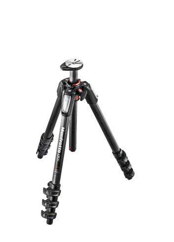 Manfrotto MT055CXPRO4 | Karbonowy statyw foto-wideo 055XPRO z kolumną Rapid, udźwig do 20 kg, wysokość do 170 cm Manfrotto - 1