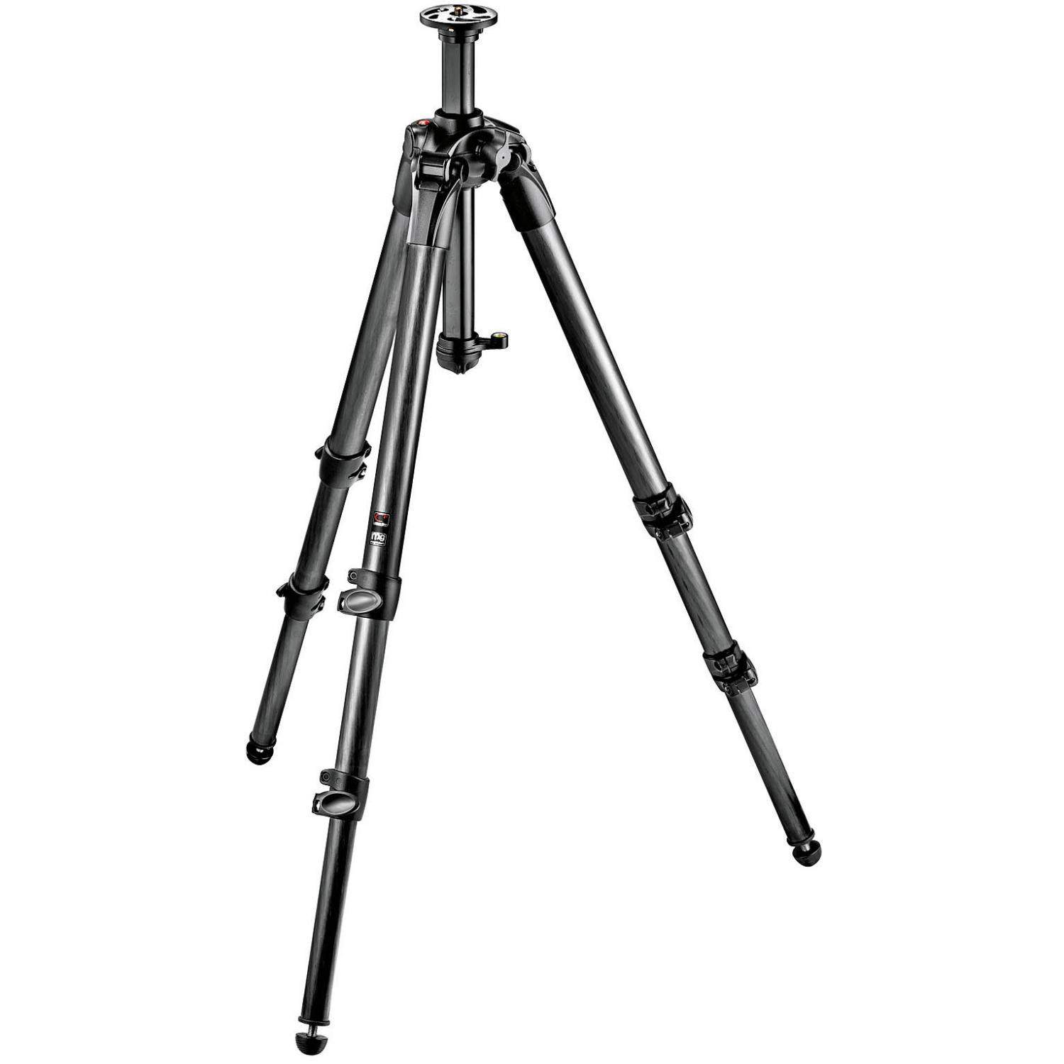 Manfrotto MT057C3 | Karbonowy statyw foto-wideo 057 z kolumną Rapid, udźwig do 20 kg, wysokość do 157 cm Manfrotto - 1