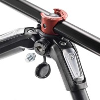 Manfrotto MT190CXPRO4 | Karbonowy statyw foto-wideo 190XPRO Carbon z kolumną Rapid, udźwig do 15 kg, wysokość do 160 cm Manfrott
