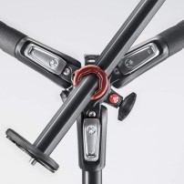 Manfrotto MT190CXPRO4 | Karbonowy statyw foto-wideo 190XPRO Carbon z kolumną Rapid, udźwig do 15 kg, wysokość do 160 cm Manfrott