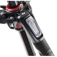 Manfrotto MT190CXPRO4 | Karbonowy statyw foto-wideo 190XPRO Carbon z kolumną Rapid, udźwig do 15 kg, wysokość do 160 cm Manfrott