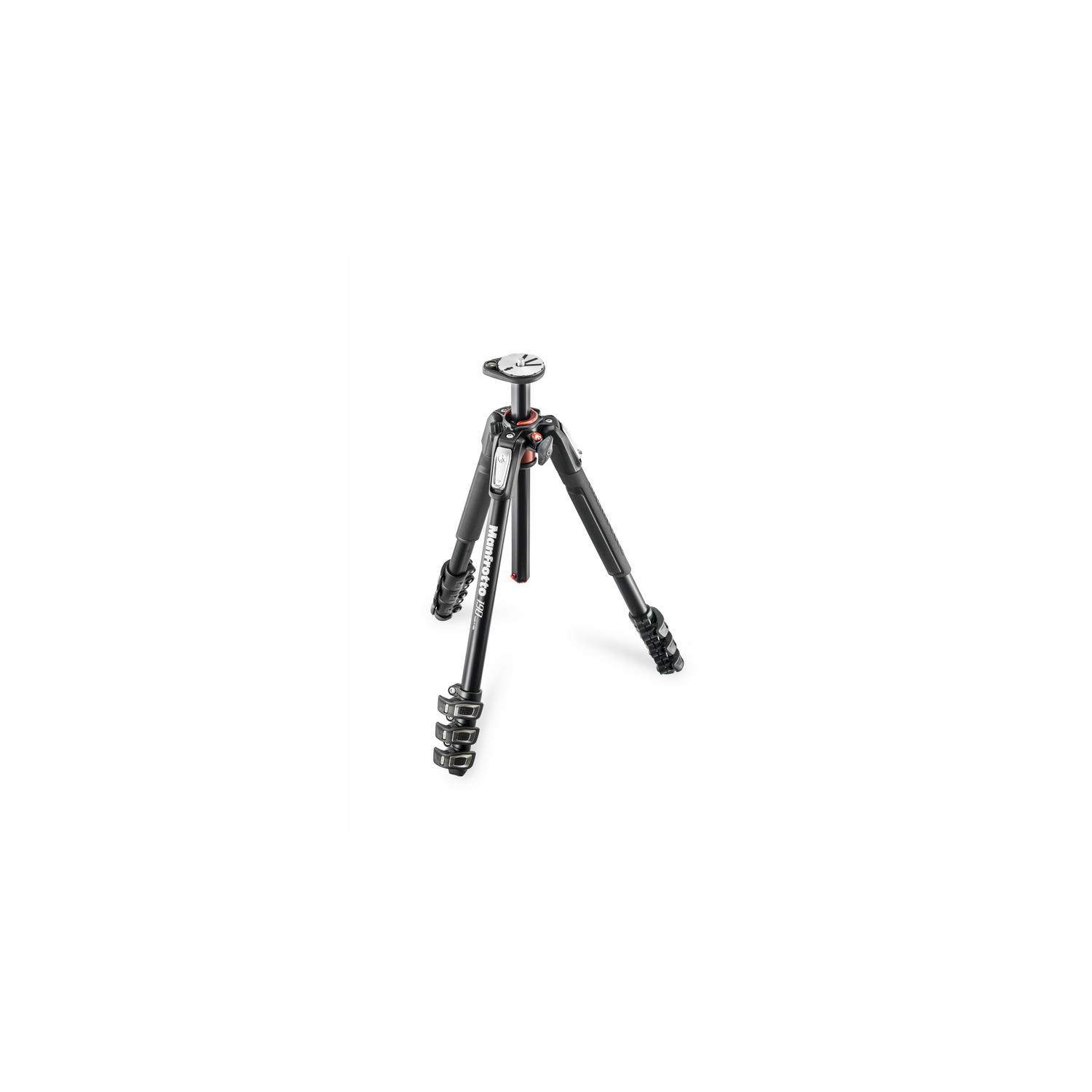 Manfrotto MT190XPRO4 | Aluminiowy statyw foto-wideo 190XPRO z przestawną kolumną Rapid, udźwig do 15 kg, wysokość do 160 cm Manf