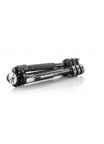 Manfrotto MT190XPRO4 | Aluminiowy statyw foto-wideo 190XPRO z przestawną kolumną Rapid, udźwig do 15 kg, wysokość do 160 cm Manf