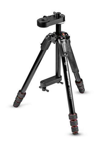 Manfrotto MTALUVR | Aluminiowy statyw do wideo VR 360 z gniazdem na przedłużkę MBOOM, udźwig do 7 kg, wysokość do 151 cm Manfrot