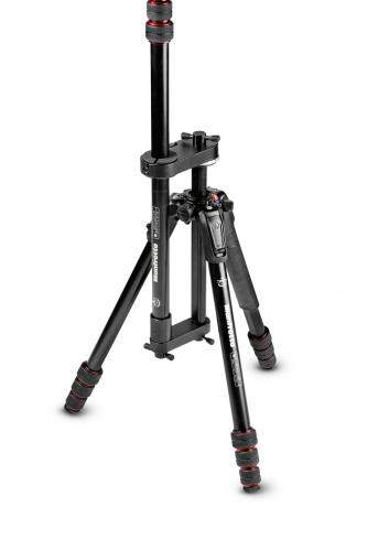 Manfrotto MTALUVR | Aluminiowy statyw do wideo VR 360 z gniazdem na przedłużkę MBOOM, udźwig do 7 kg, wysokość do 151 cm Manfrot
