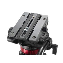Manfrotto MVH502AH (502AH) | Głowica wideo, przeciwwaga 4kg, udźwig do 10 kg Manfrotto - 3