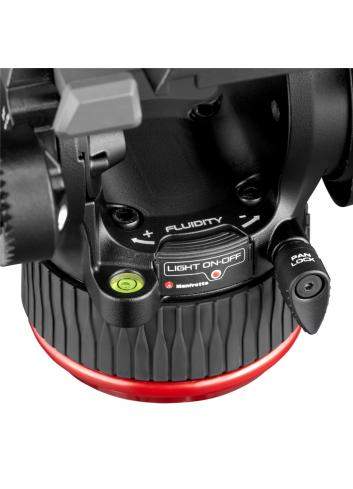 Manfrotto MVH504XAH (504X) | Profesjonalna głowica wideo, przeciwwaga w krokach 2.2, 4.4, 6.5 kg, udźwig do 12 kg Manfrotto - 9
