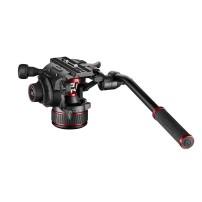 Manfrotto MVH608AH (Nitrotech 608) | Profesjonalna głowica wideo, płynna przeciwwaga od 0 do 8 kg, udźwig do 14 kg Manfrotto - 1