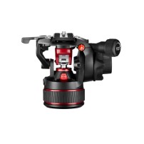 Manfrotto MVH608AH (Nitrotech 608) | Profesjonalna głowica wideo, płynna przeciwwaga od 0 do 8 kg, udźwig do 14 kg Manfrotto - 6