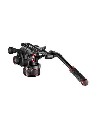Manfrotto MVH612AH (Nitrotech 612) |  Profesjonalna głowica wideo, płynna przeciwwaga od 4 do 12 kg, udźwig do 18 kg Manfrotto -
