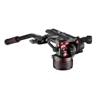 Manfrotto MVH612AH (Nitrotech 612) |  Profesjonalna głowica wideo, płynna przeciwwaga od 4 do 12 kg, udźwig do 18 kg Manfrotto -