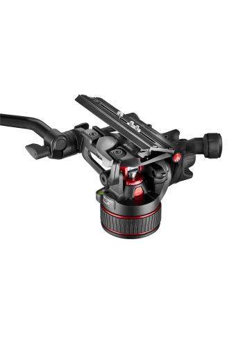 Manfrotto MVH612AH (Nitrotech 612) |  Profesjonalna głowica wideo, płynna przeciwwaga od 4 do 12 kg, udźwig do 18 kg Manfrotto -