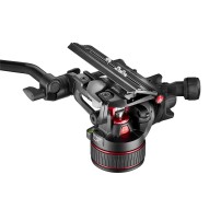 Manfrotto MVH612AH (Nitrotech 612) |  Profesjonalna głowica wideo, płynna przeciwwaga od 4 do 12 kg, udźwig do 18 kg Manfrotto -