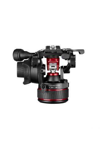 Manfrotto MVH612AH (Nitrotech 612) |  Profesjonalna głowica wideo, płynna przeciwwaga od 4 do 12 kg, udźwig do 18 kg Manfrotto -