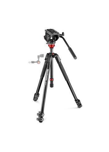 Manfrotto MVK500190XV | Aluminiowy statyw wideo 190XV z głowicą MVH500AH, udźwig do 8 kg, wysokość do 173 cm Manfrotto - 3
