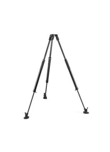 Manfrotto MVK504XSNGFC | Karbonowy statyw wideo 635 Single Fast Carbon z głowicą MVH504XAH, udźwig do 12 kg, wysokość do 171 cm 