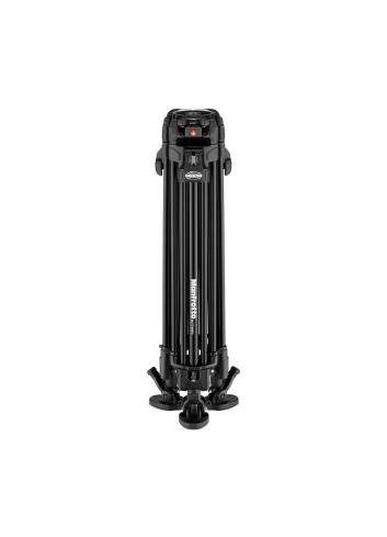Manfrotto MVK504XTWINFA | Aluminiowy statyw wideo Twin Fast Alu z głowicą MVH504XAH, udźwig do 12 kg, wysokość 173 cm Manfrotto 