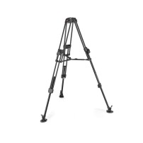Manfrotto MVK608TWINFA | Aluminiowy statyw wideo 645 Twin Fast Alu z głowicą MVH608AH, udźwig do 14 kg, wysokość do 173 cm Manfr