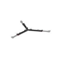 Manfrotto MVK608TWINFA | Aluminiowy statyw wideo 645 Twin Fast Alu z głowicą MVH608AH, udźwig do 14 kg, wysokość do 173 cm Manfr
