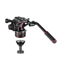 Manfrotto MVK608TWINGA | Aluminiowy statyw wideo Twin Alu z głowicą MVH608AH, udźwig do 14 kg, wysokość do 175 cm Manfrotto - 2
