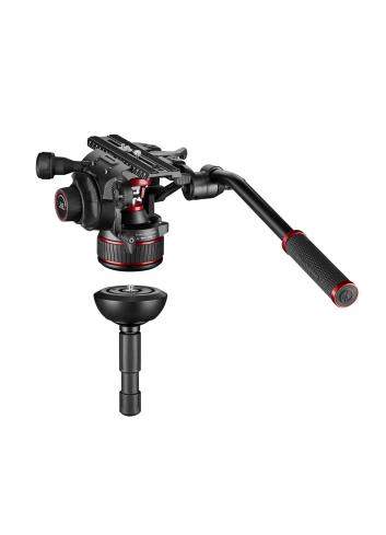Manfrotto MVK612CTALL | Karbonowy statyw wideo 536 Single Carbon z głowicą MVH612AH, udźwig 18 kg, wysokość do 218 cm Manfrotto 