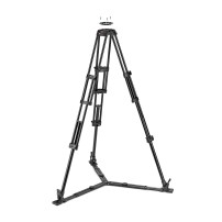 Manfrotto MVK612TWINGA | Aluminiowy statyw wideo Twin Alu z głowicą MVH612AH, udźwig do 18 kg, wysokość do 176 cm Manfrotto - 4