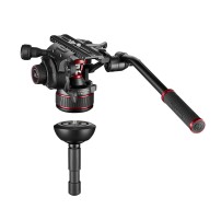 Manfrotto MVK612TWINGC | Karbonowy statyw wideo Twin Carbon z głowicą MVH612AH, udźwig do 18 kg, wysokość do 176 cm Manfrotto - 