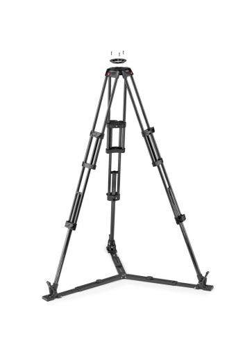 Manfrotto MVK612TWINGC | Karbonowy statyw wideo Twin Carbon z głowicą MVH612AH, udźwig do 18 kg, wysokość do 176 cm Manfrotto - 
