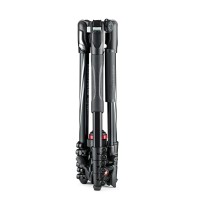 Manfrotto MVKBFRL-LIVE | Aluminiowy statyw wideo BeFree Live Lever z głowicą Live Fluid, udźwig do 4 kg, wysokość do 151 cm Manf