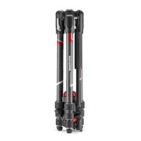 Manfrotto MVKBFRTC-LIVE | Karbonowy statyw wideo BeFree Live Twist Carbon z głowicą MVH400AH, udźwig do 4 kg, wysokość do 150 cm