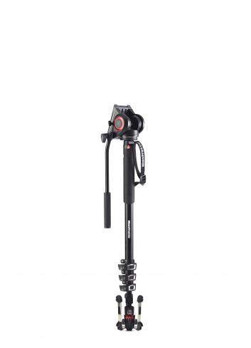 Manfrotto MVMXPRO500 | Aluminiowy monopod wideo XPRO z głowicą, udźwig do 8 kg, wysokość do 203 cm Manfrotto - 1