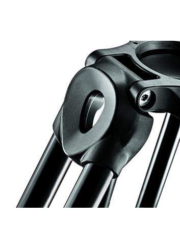 Manfrotto MVT502AM | Aluminiowy statyw wideo Twin Telecopic, udźwig do 15 kg, wysokość do 143 cm Manfrotto - 4