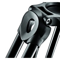 Manfrotto MVT502AM | Aluminiowy statyw wideo Twin Telecopic, udźwig do 15 kg, wysokość do 143 cm Manfrotto - 4