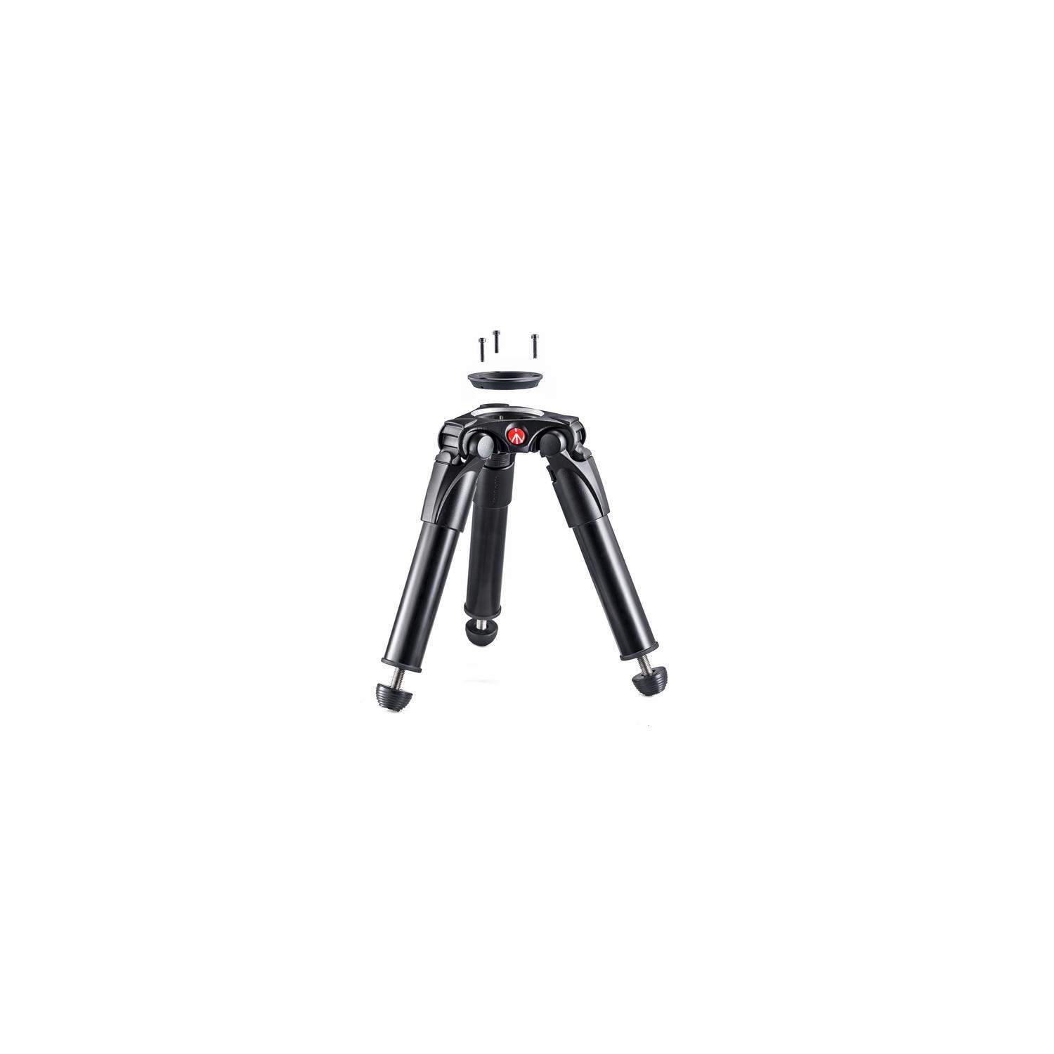 Manfrotto MVT535HH | Aluminiowy niski statyw wideo Hi Hat, udźwig do 20 kg, wysokość do 24 cm Manfrotto - 1