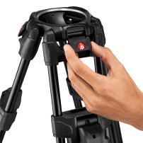 Manfrotto MVTTWINFA | Aluminiowy statyw wideo Twin Fast Alu, udźwig do 25 kg, wysokość do 157 cm Manfrotto - 16