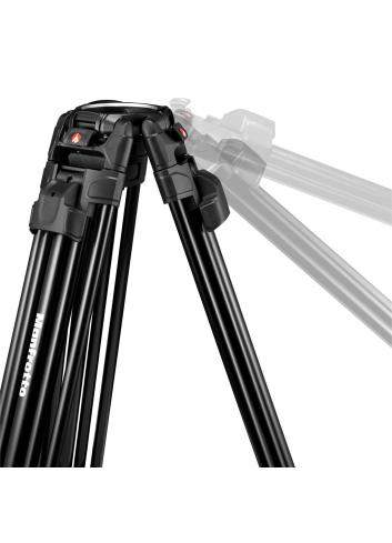 Manfrotto MVTTWINFA | Aluminiowy statyw wideo Twin Fast Alu, udźwig do 25 kg, wysokość do 157 cm Manfrotto - 17