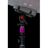 Rycote RYC089102 Cyclone Windshield Kit, Medium | Osłona przeciwwietrzna do mikrofonu z uchwytem, XLR Rycote - 19