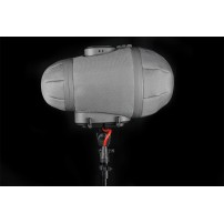 Rycote RYC089103 Cyclone Windshield Kit, Small | Osłona przeciwwietrzna do mikrofonu z uchwytem, XLR Rycote - 22