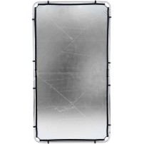 Lastolite LL LR81243RC | Zestaw Skylite Standard 1.1 x 2 m z ramą, dyfuzorem -1.25EV, blendą Silver/White i torbą transportową L