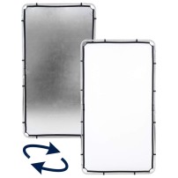 Lastolite LL LR81243RC | Zestaw Skylite Standard 1.1 x 2 m z ramą, dyfuzorem -1.25EV, blendą Silver/White i torbą transportową L