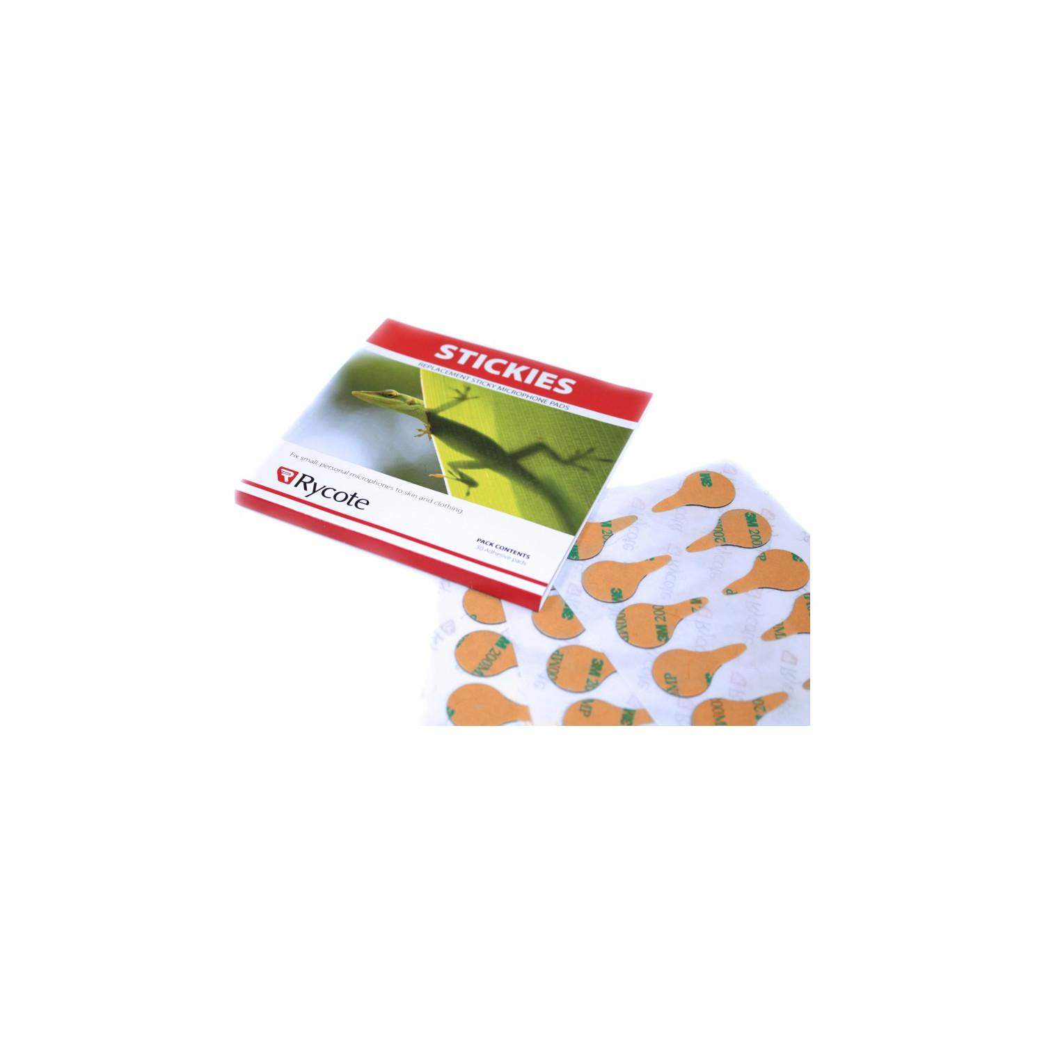 Rycote RYC065509 Stickies (25 packs x 30 pieces) | Naklejki do mocowania mikrofonów lavalier Rycote - 1