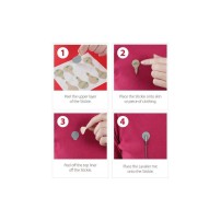 Rycote RYC065509 Stickies (25 packs x 30 pieces) | Naklejki do mocowania mikrofonów lavalier Rycote - 2
