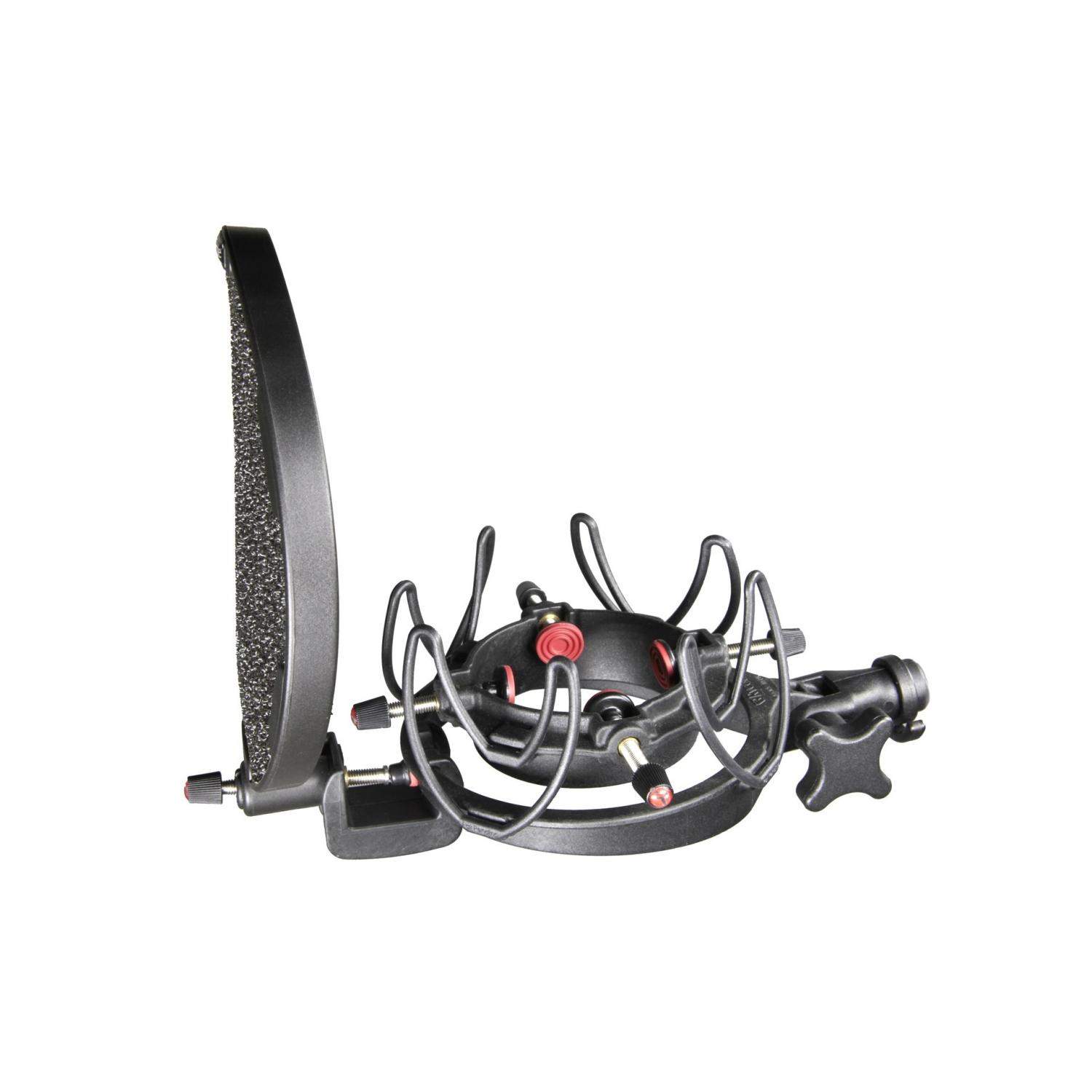 Rycote RYC045002 InVision USM Studio Kit | Uchwyt studyjny z koszykiem do mikrofonu 18-55mm + pop filtr Rycote - 3