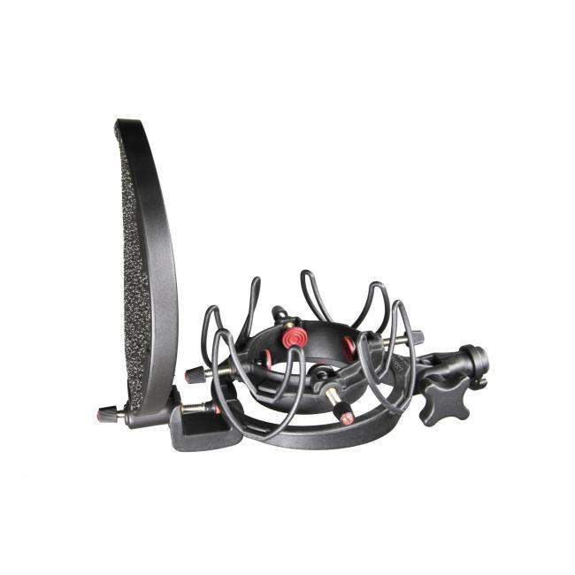 Rycote RYC045002 InVision USM Studio Kit | Uchwyt studyjny z koszykiem do mikrofonu 18-55mm + pop filtr Rycote - 3