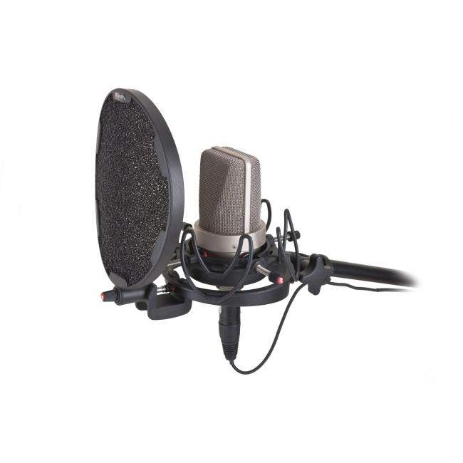 Rycote RYC045002 InVision USM Studio Kit | Uchwyt studyjny z koszykiem do mikrofonu 18-55mm + pop filtr Rycote - 4