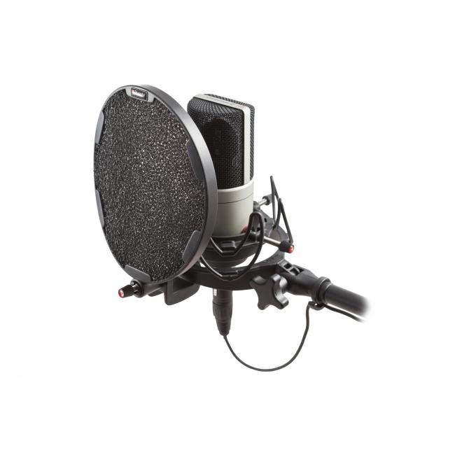 Rycote RYC045002 InVision USM Studio Kit | Uchwyt studyjny z koszykiem do mikrofonu 18-55mm + pop filtr Rycote - 5