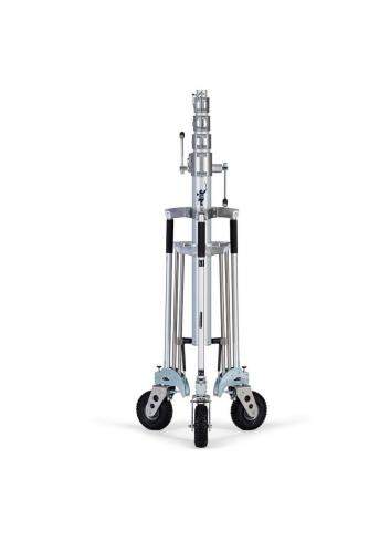 Avenger B7057FF (Long John Silver) | Stalowy statyw oświetleniowy z kółkami i hamulcami, wysokość 578 cm, udźwig 120 kg Avenger 