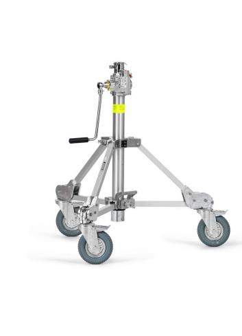 Avenger B7018 (Strato Safe 18) | Stalowy statyw oświetleniowy z kółkami i hamulcami, wysokość do 175 cm, udźwig do 100 kg Avenge