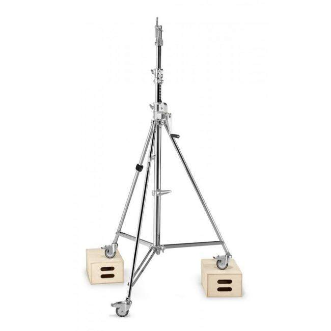 Avenger B6039CS (Wind Up 39) | Stalowy statyw oświetleniowy z kółkami i hamulcami, wysokość do 383 cm, udźwig do 30 kg Avenger -